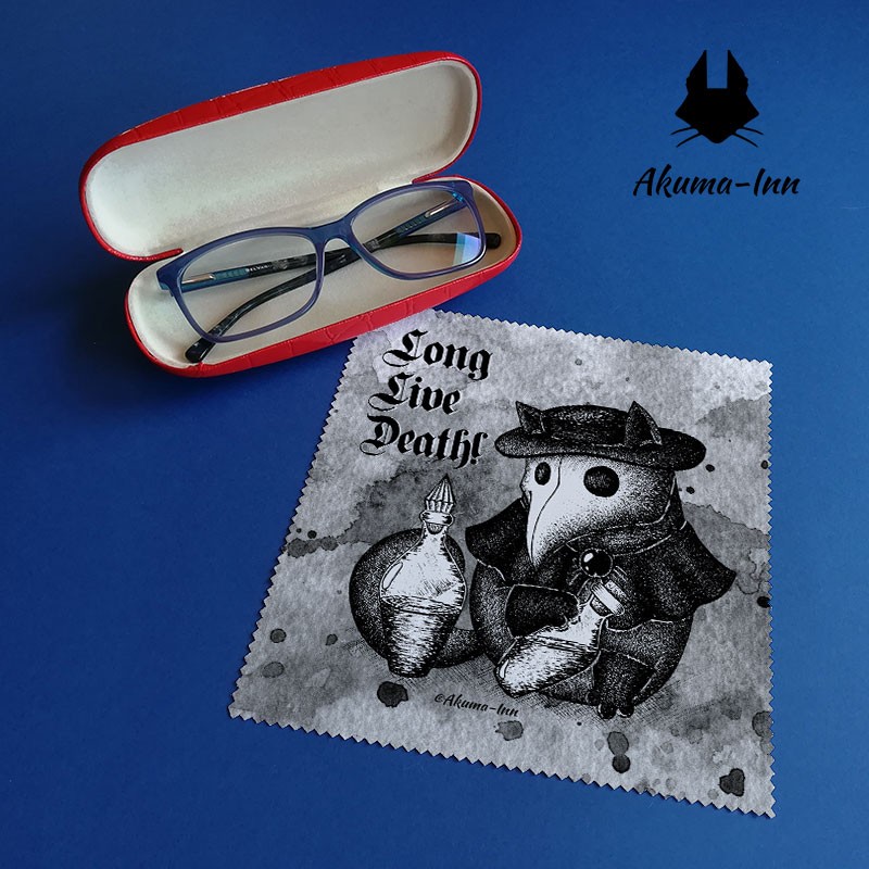 Lens cleaning cloth Plague Doctor
