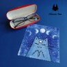 Lens cleaning cloth Moon