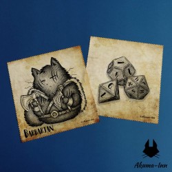 Lens cleaning cloth RPG Barbarian