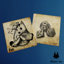 Lens cleaning cloth RPG Bard