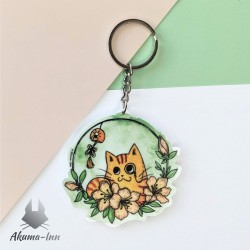 Keychain Chinese flowers Kamal