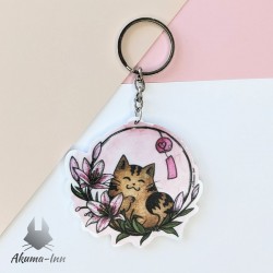 Keychain Chinese flowers Oditz