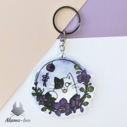 Keychain Chinese flowers Zula