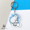 Keychain Cifero with a skull