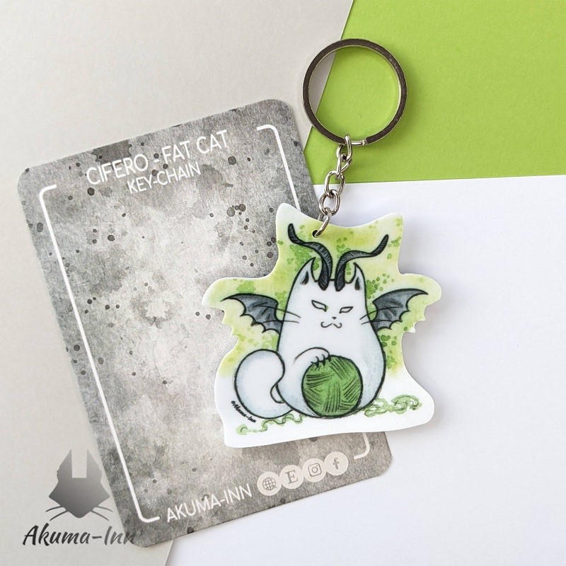 Keychain Cifero with horns