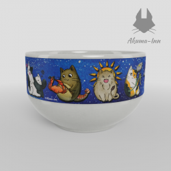 Bowl Zodiac Cats