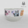 Bowl Japanese Cats