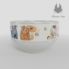 Bowl Japanese Cats