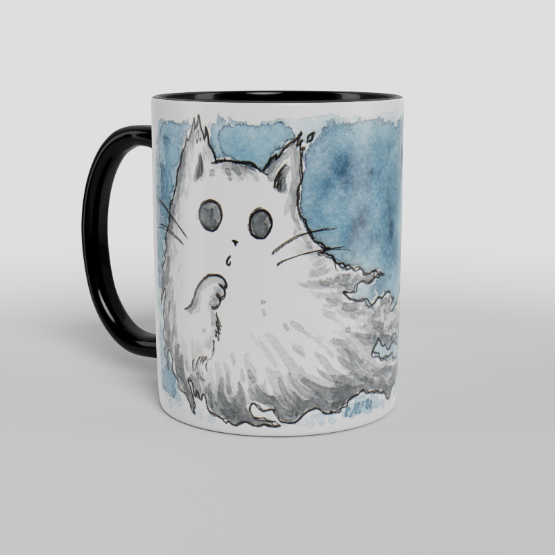 Mug Creepy Ghost