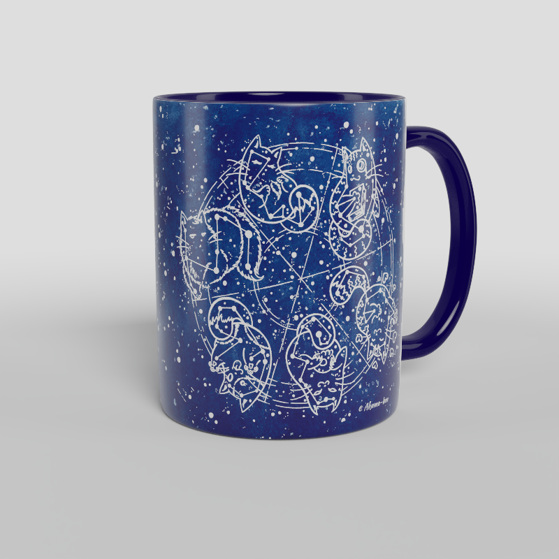 Mug Starry Cats