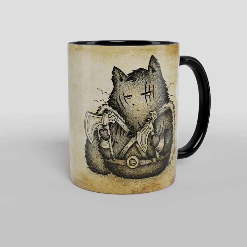 Mug RPG Barbarian