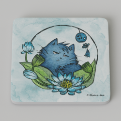 Coaster Chinese flowers Sognedal