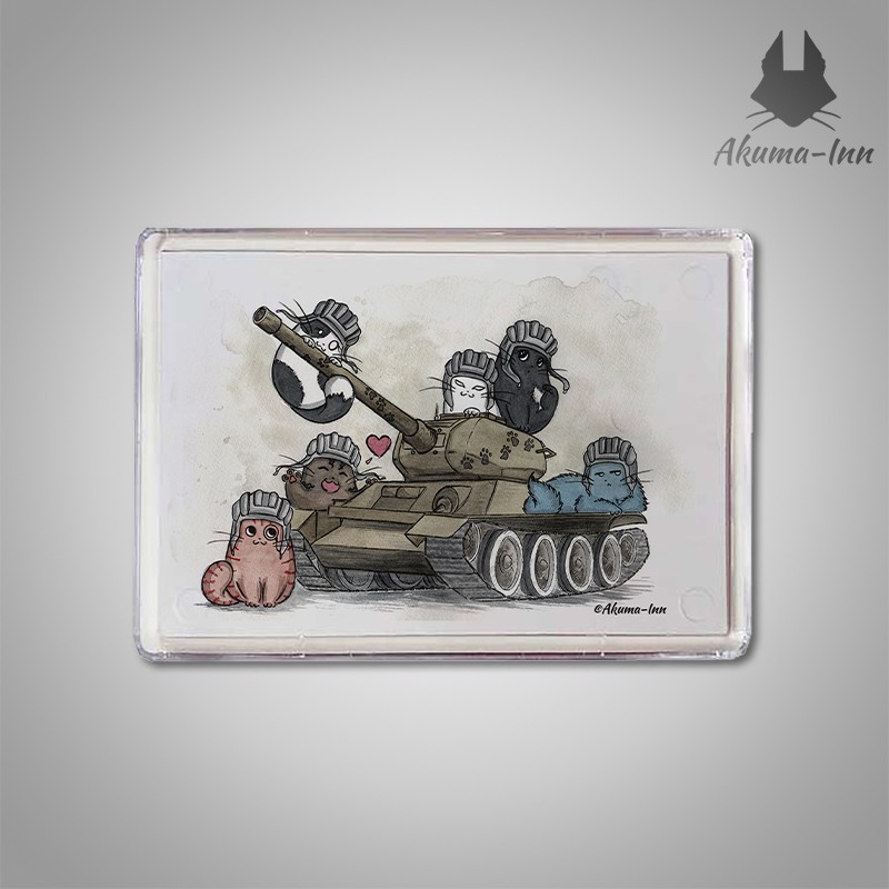Magnet Panzer Cats
