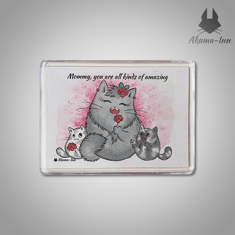 Magnet Cat Mommy