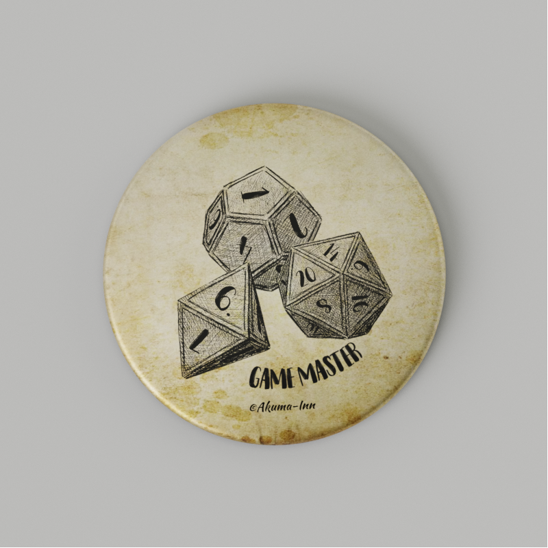 Przypinka RPG Game Master