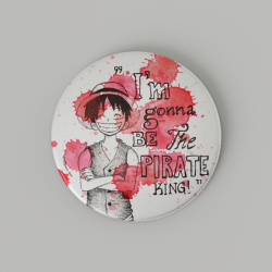 Button One Piece Luffy