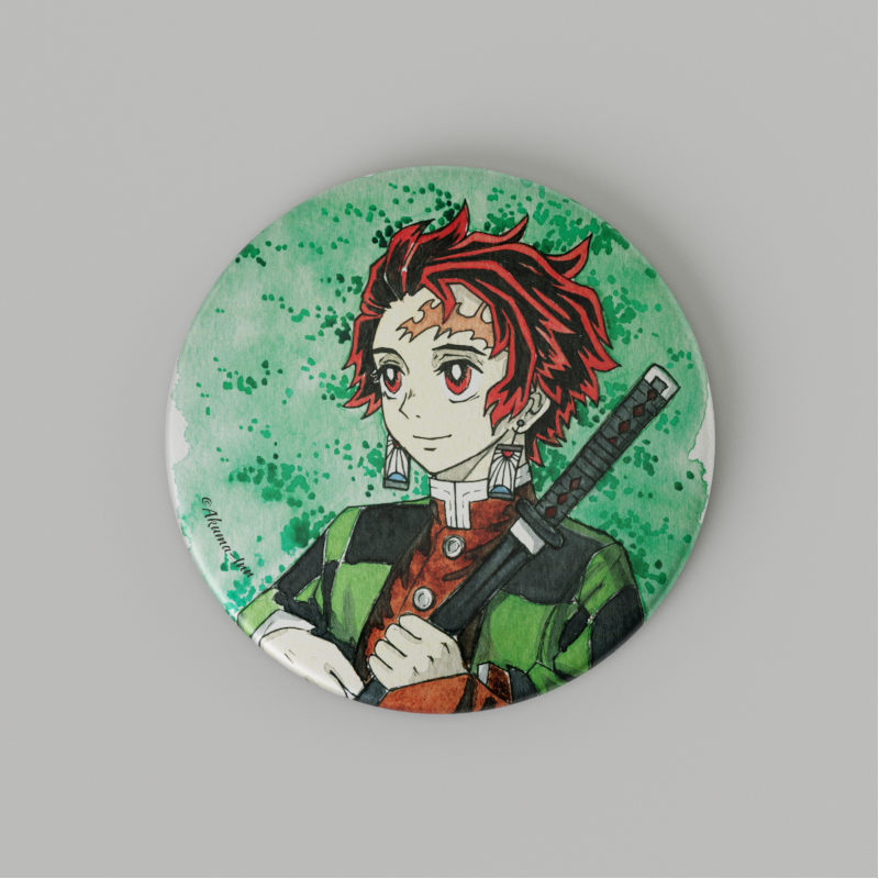Przypinka Demon Slayer Tanjiro