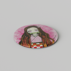 Button Demon Slayer Nezuko