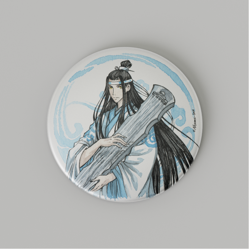 Przypinka Mo Dao Zu Shi Lan Wangji