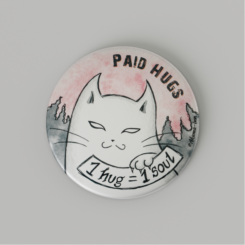 Button Paid Hugs