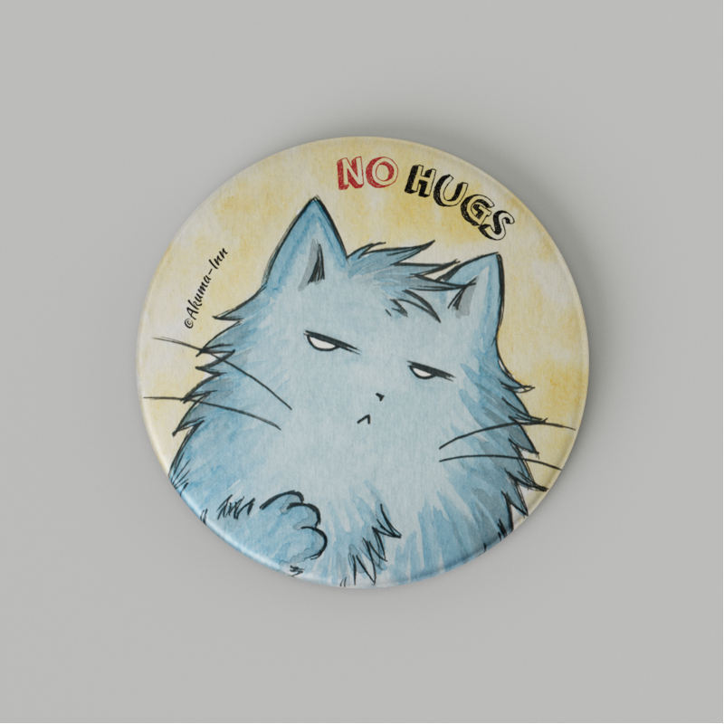 Button No Hugs