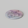 Button Caticorn purple