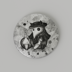 Przypinka Lekarz Zarazy