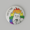 Przypinka LGBT Rainbow
