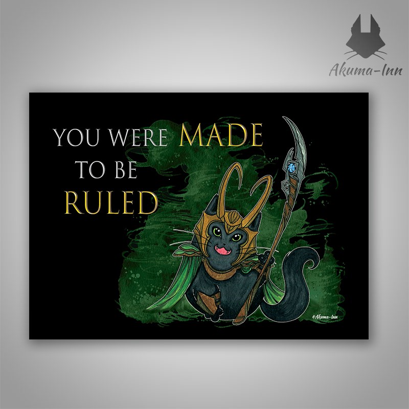 Postcard Loki