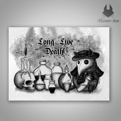 Pocztówka Lekarz Zarazy