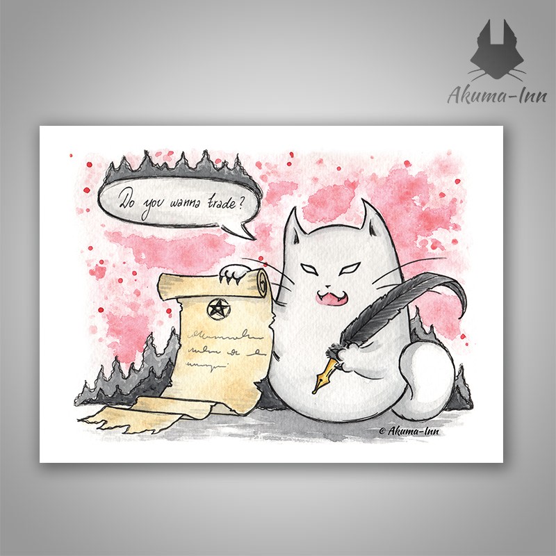 Pocztówka Cifero cyrograf