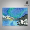 Postcard Landscapes The Northern Lights