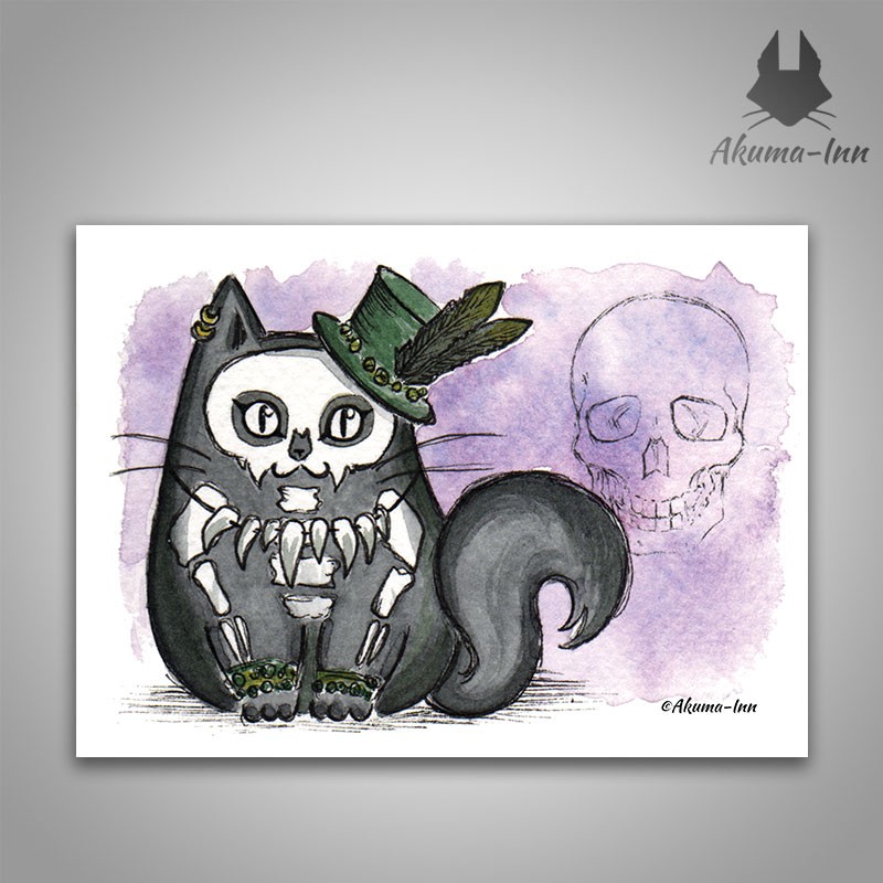 Postcard Creepy Voodoo