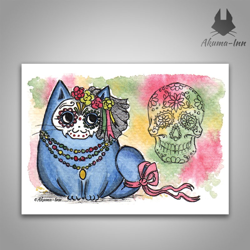 Postcard Creepy Mexican