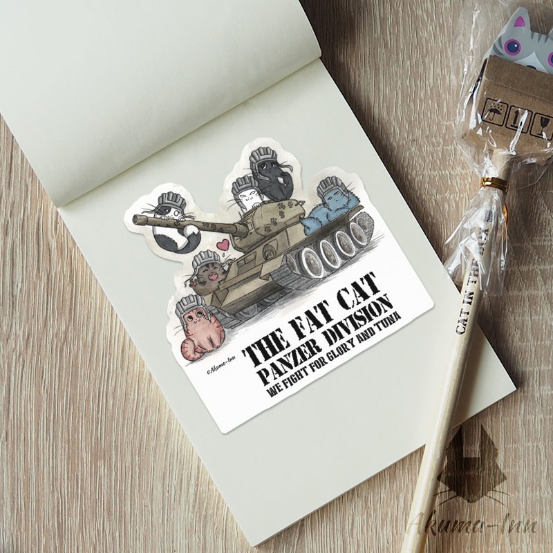Sticker Panzer Cats