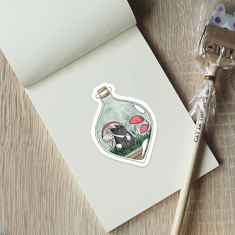 Sticker Bottled Eida