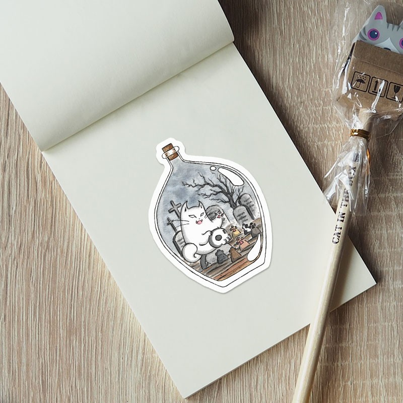 Sticker Bottled Cifero