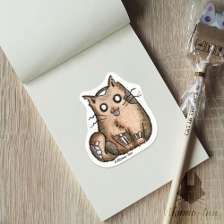 Naklejka Creepy Zombie