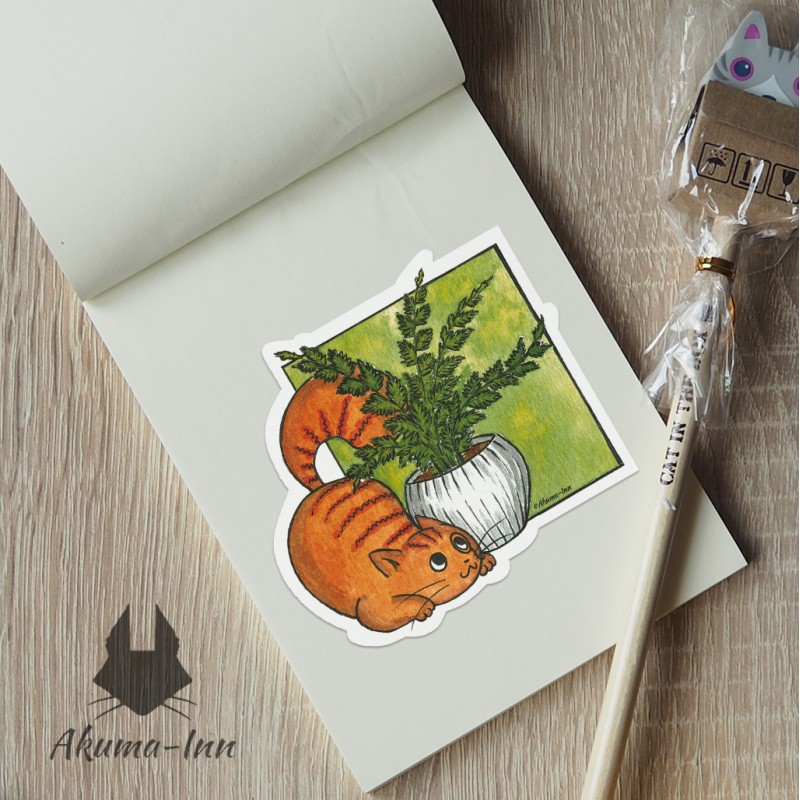 Naklejka Planty Kamal