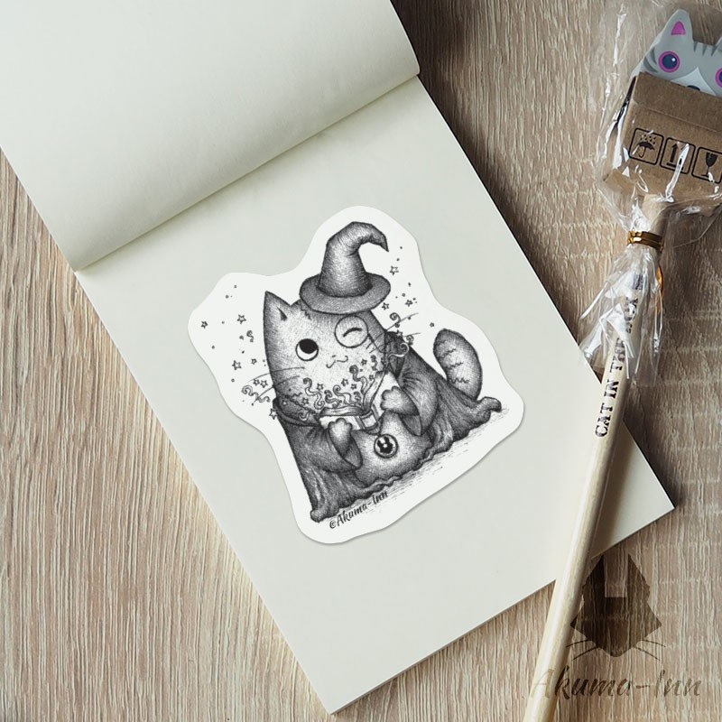 Sticker RPG Wizard