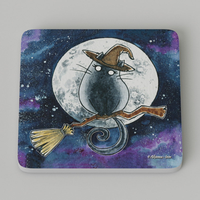 Coaster Spooky Witch