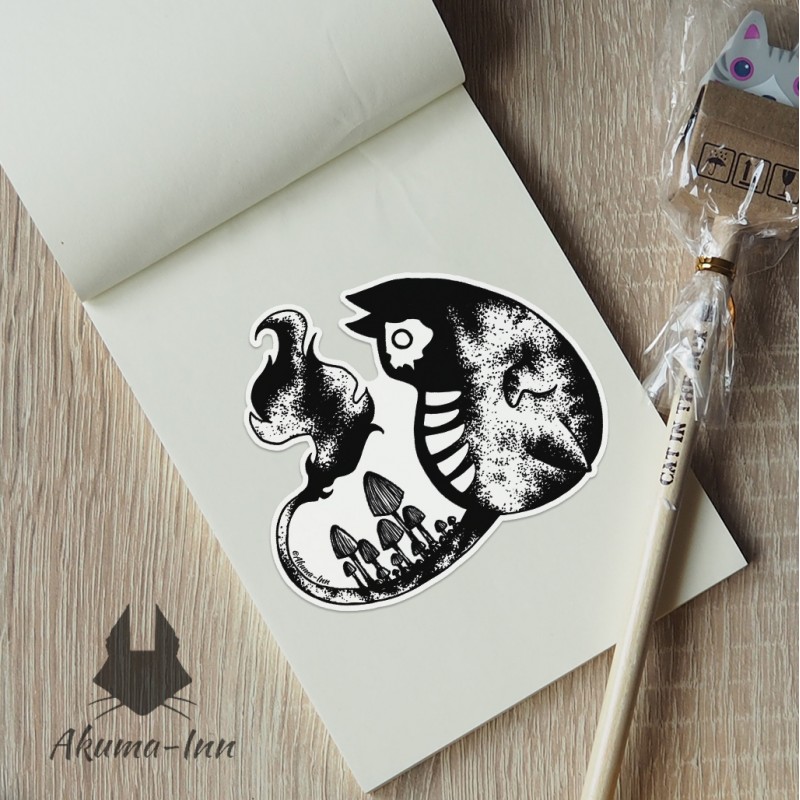 Sticker Spirit Mushrooms