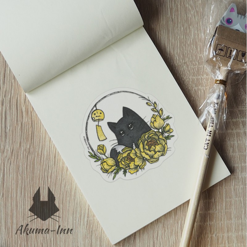 Naklejka Chińskie kwiaty Eida