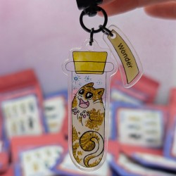 Mystery keychain - Vial