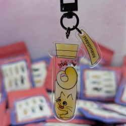 Mystery keychain - Fiolki