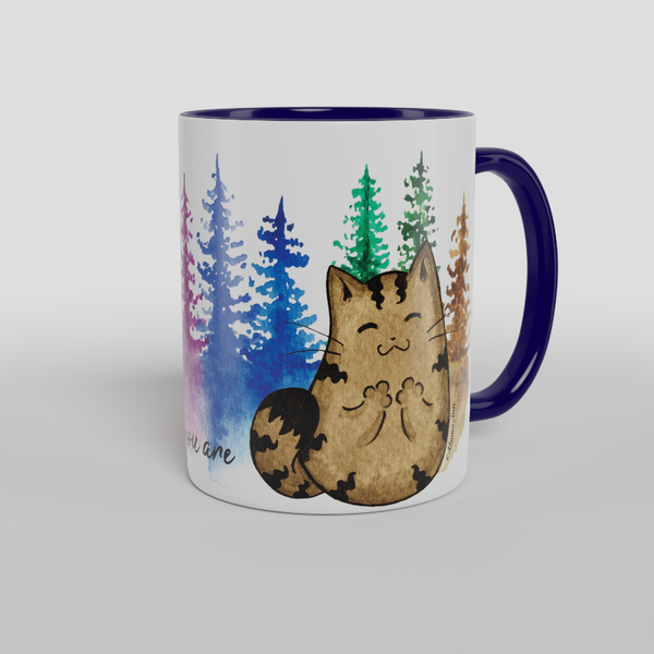 Mug Oditz Rainbow Forest