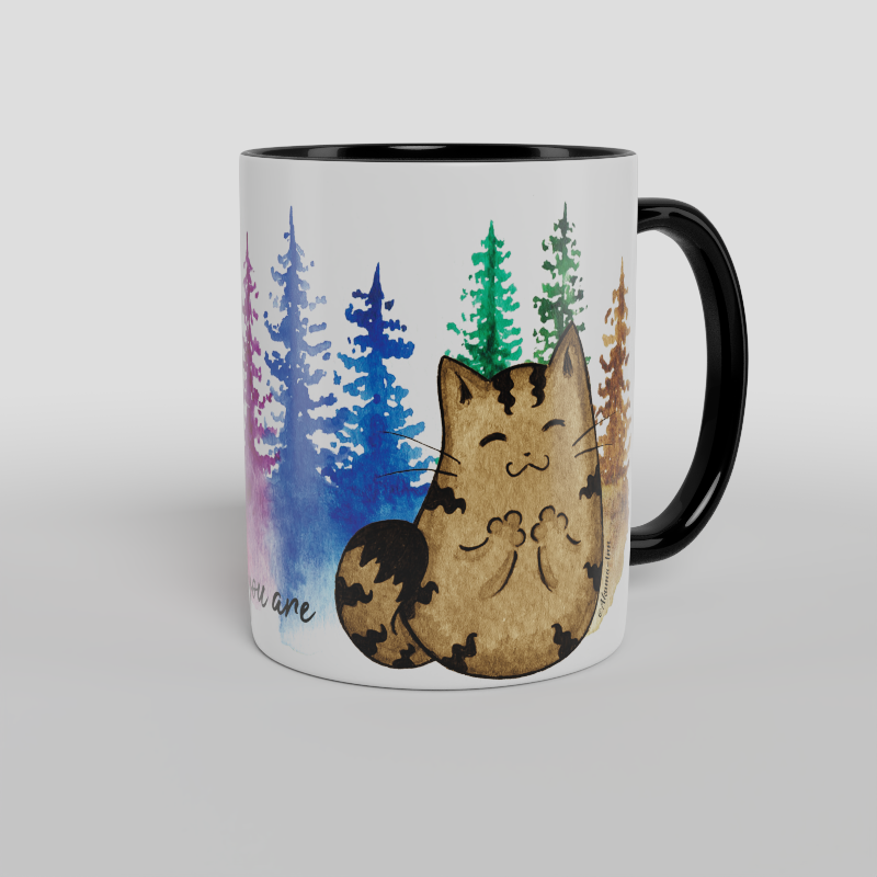 Mug Oditz Rainbow Forest