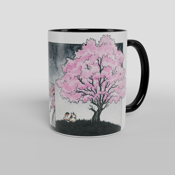 Mug Maneki Neko Sakura