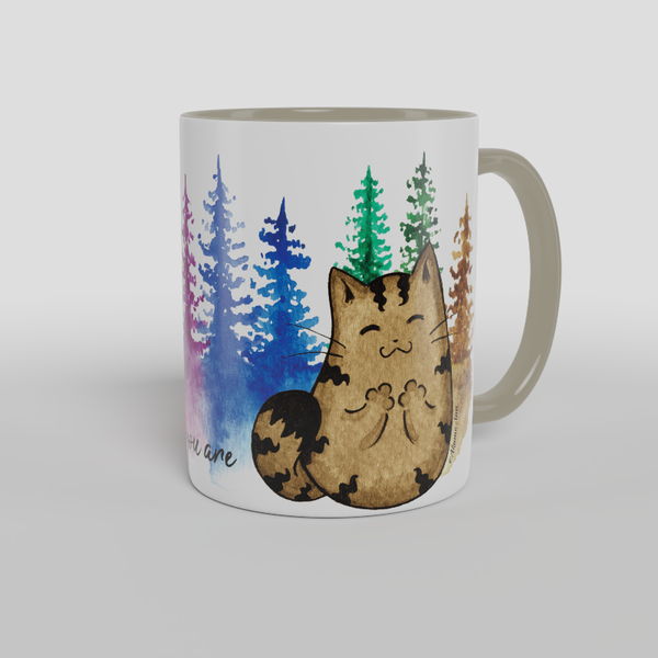 Mug Oditz Rainbow Forest