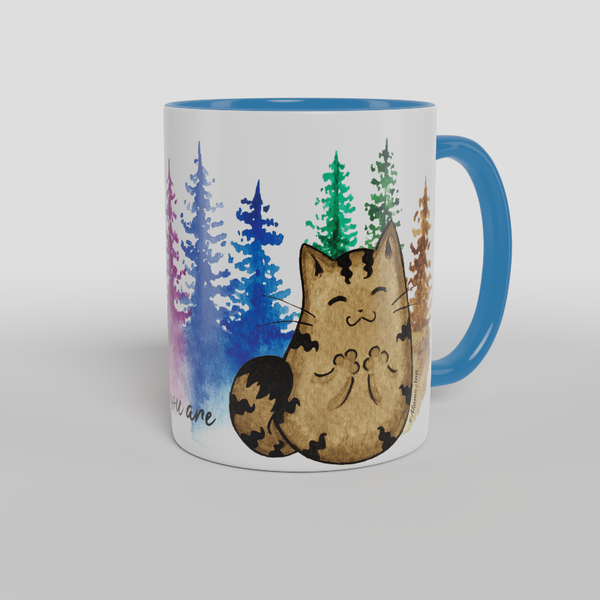 Mug Oditz Rainbow Forest